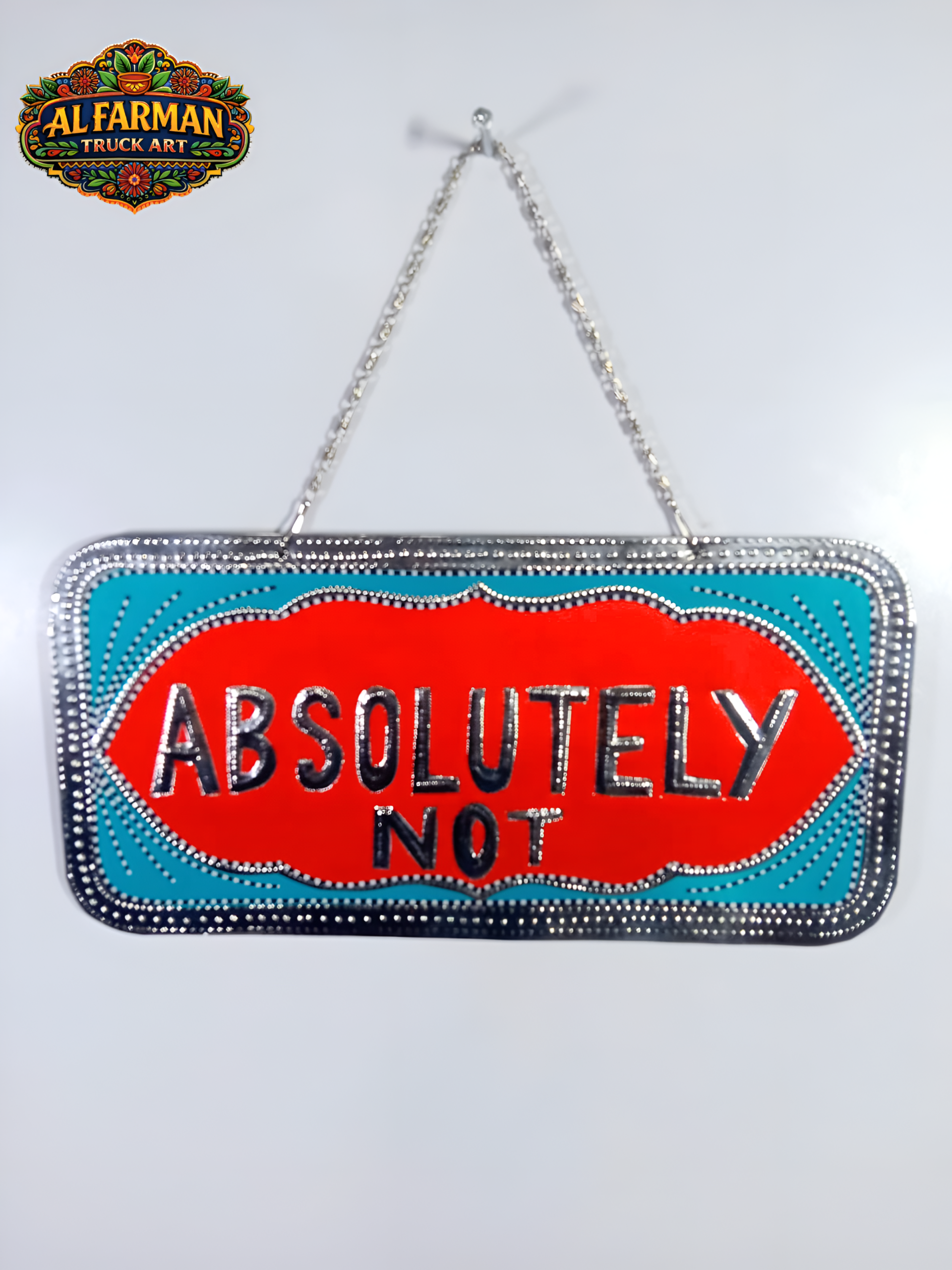 Absolutely Not - Wall Door Hanging Design 042