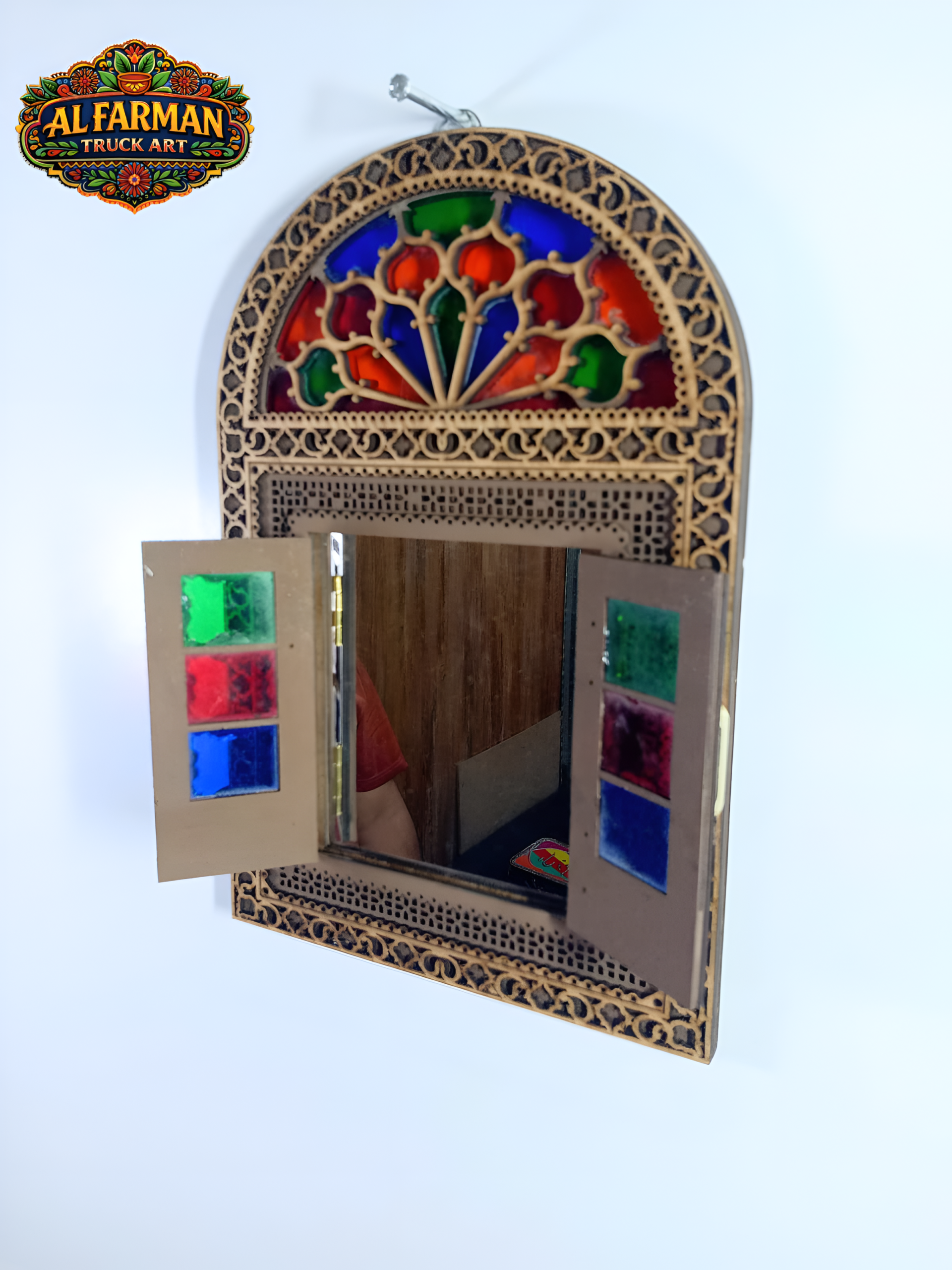 Dareecha Damascus Mirror (Multicolour) 047