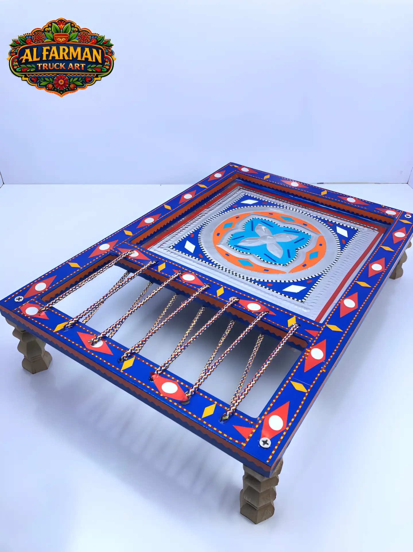 Charpai Chamakpatti Tray 064