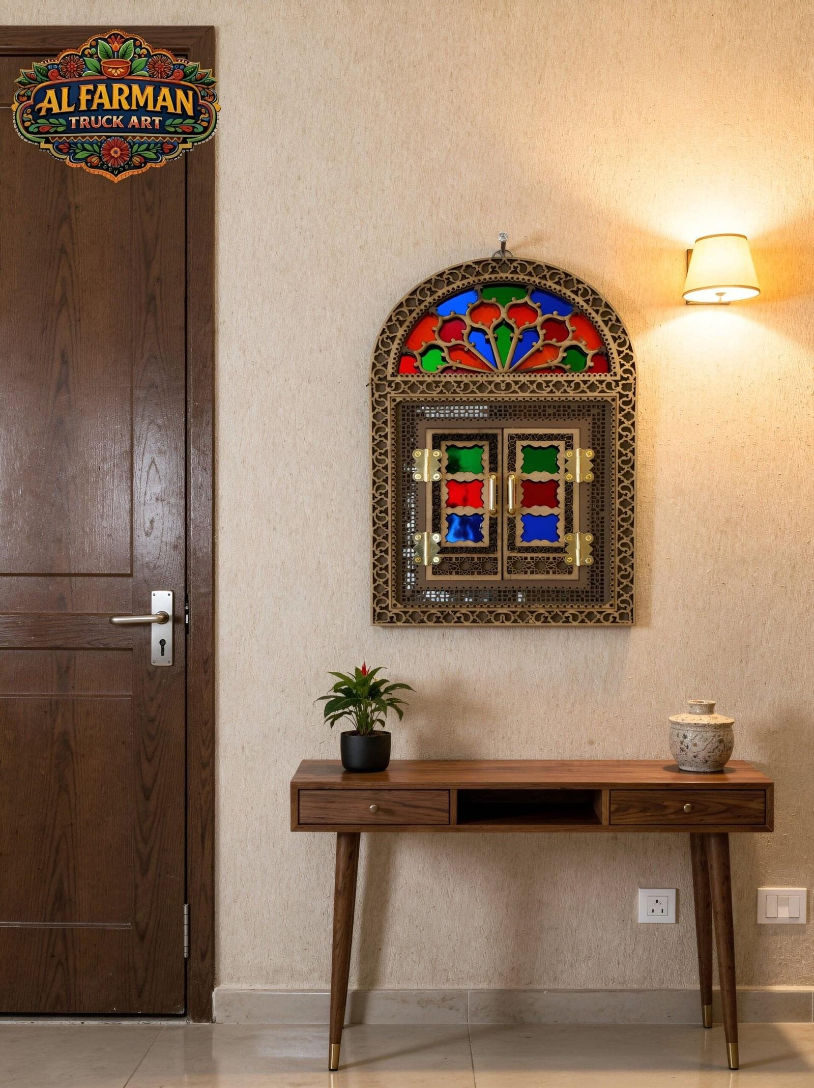 Dareecha Damascus Mirror (Multicolour) 047