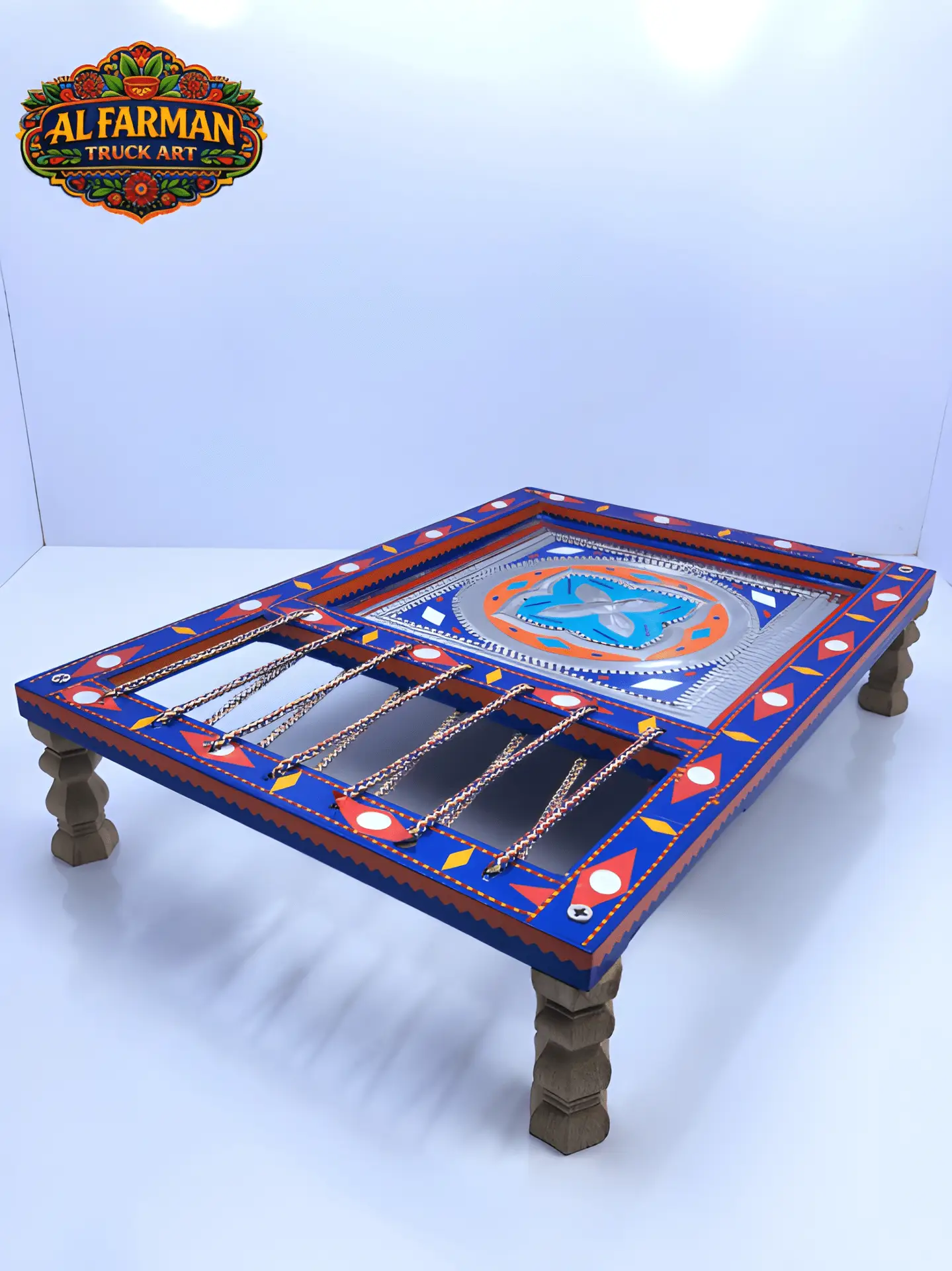 Charpai Chamakpatti Tray 064